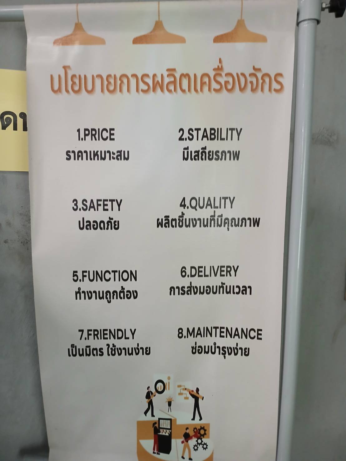 Machine making policy